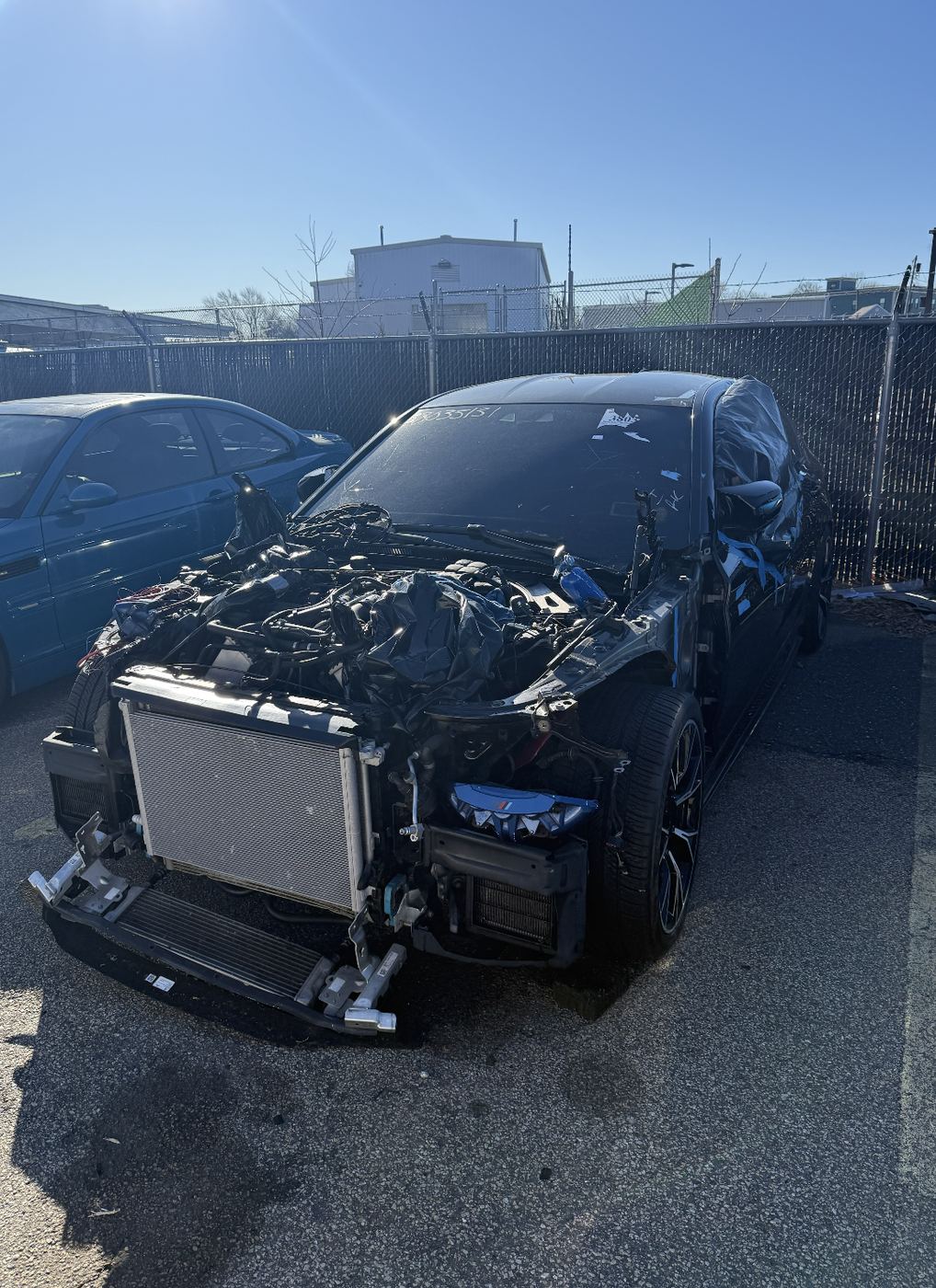 2019 BMW M5 salvage title rebuild